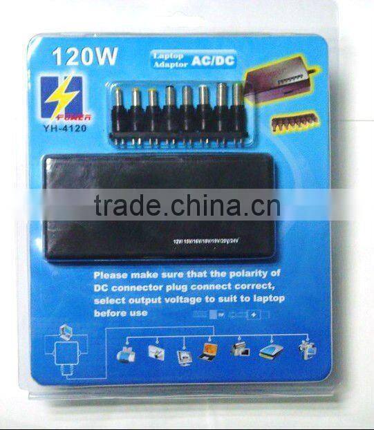 120W universal laptop charger filter function