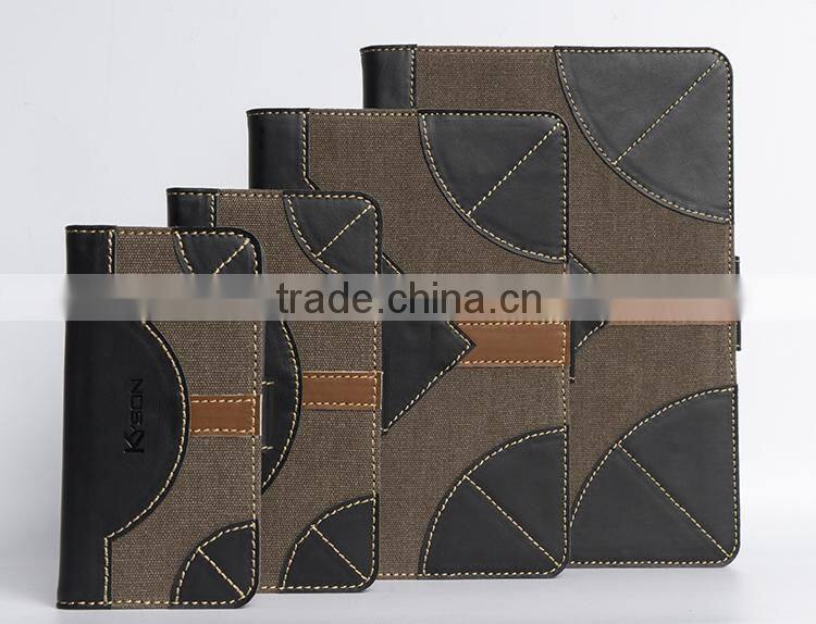 case for iPhone 6S with Full-grain cowhide leather black handmade case for mobile phone OEM/ODM accepted