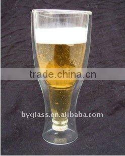 double wall glass jar