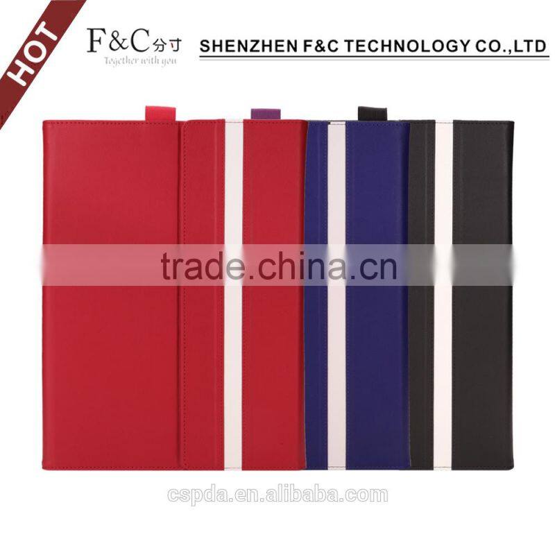 Business Style design leather keyboard case for Microsoft Surface Pro 4