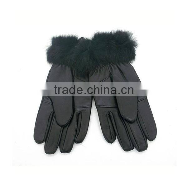 Sheepskin glove girls leather gloves, goat leather glove manufacturer
