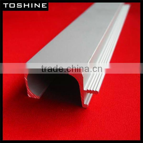 customized anodized surface T3-T8 Temper Alloy aluminum extrusion grade 6063 profile