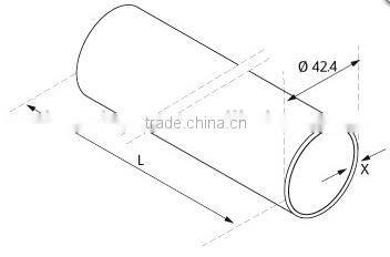 Galvanized 201sus 304sus 316sus stainless steel pipe(PI-32)