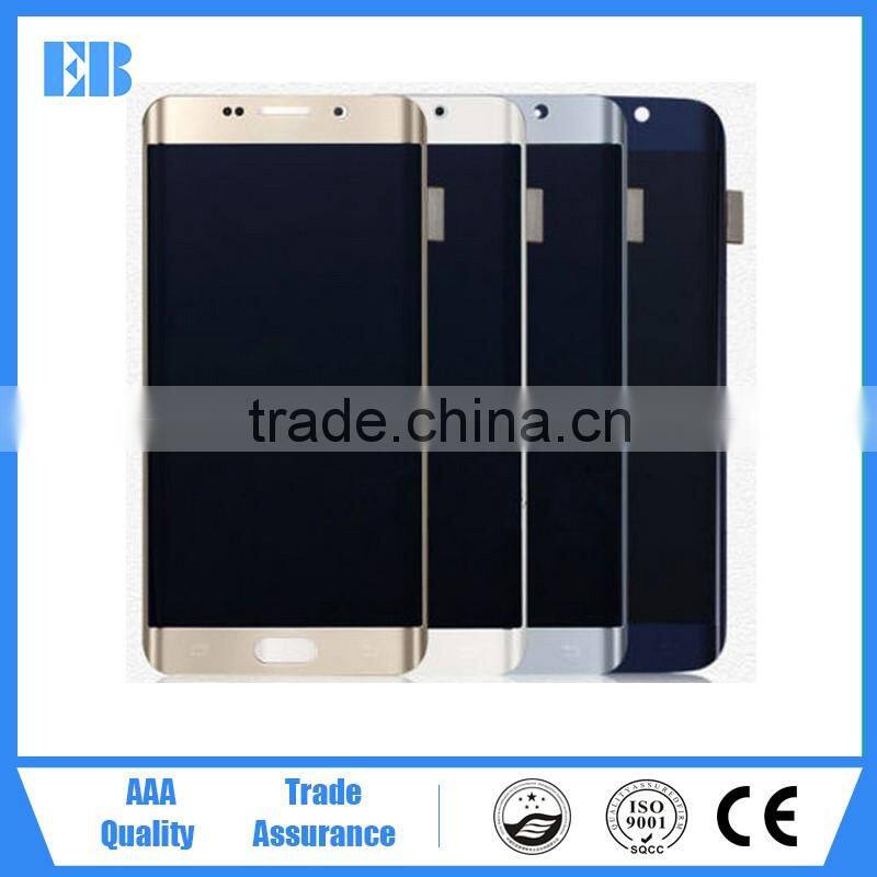 For Samsung s6 edge plus lcd panel accept paypal