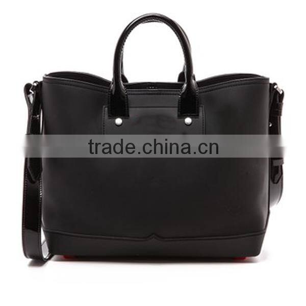 Matt silicone rubber waterproof tote handbags, shopping bags, shoulder bags