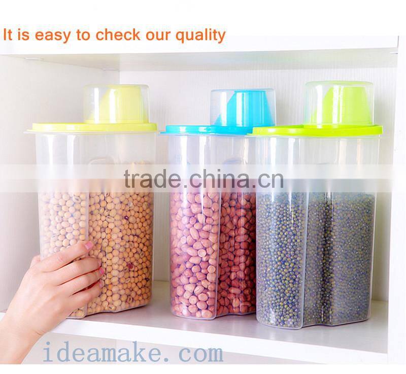 Eco-friendly plastic food storage container