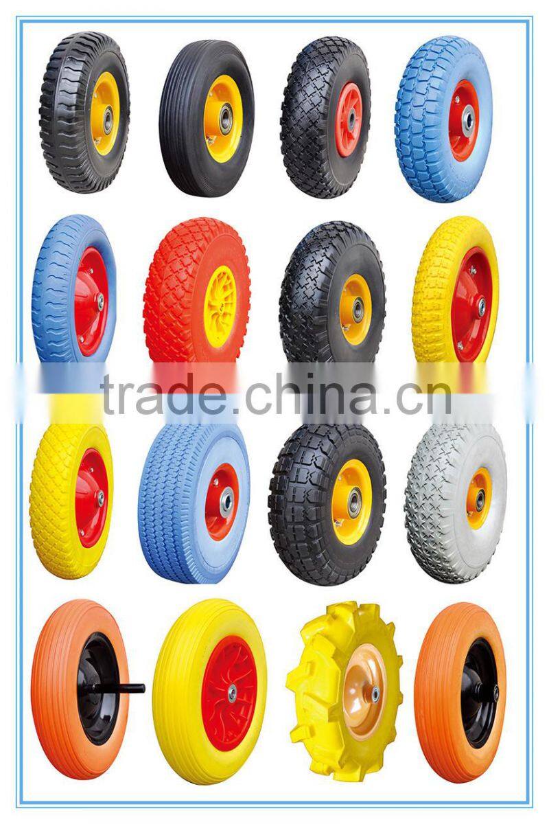 construction wheelbarrow rubber wheel tyre