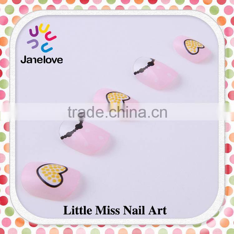 Kid Nail art tips /artificial french nail tips