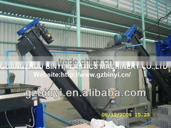 Waste PET bottle recycling line / high efficiency PET bottle recycling machine / waste plastic bottle recycling machine