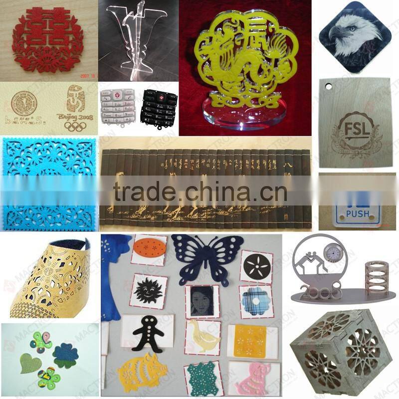 CE ISO Dowell DP and CO2 laser engraving machine metal and nonmetal laser engraving cutting machine