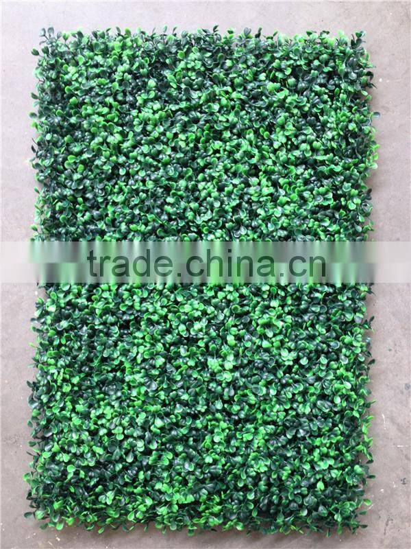 High quality Artificial boxwood panel /mats/hedge for garden wall landscaping