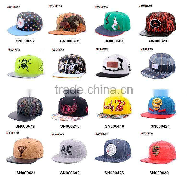 Custom Wool Hat With Ear Flaps/Ear Flaps Flat Brim Cap