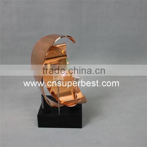 New product acrylic souvenir,PMMA trophy with fashion design