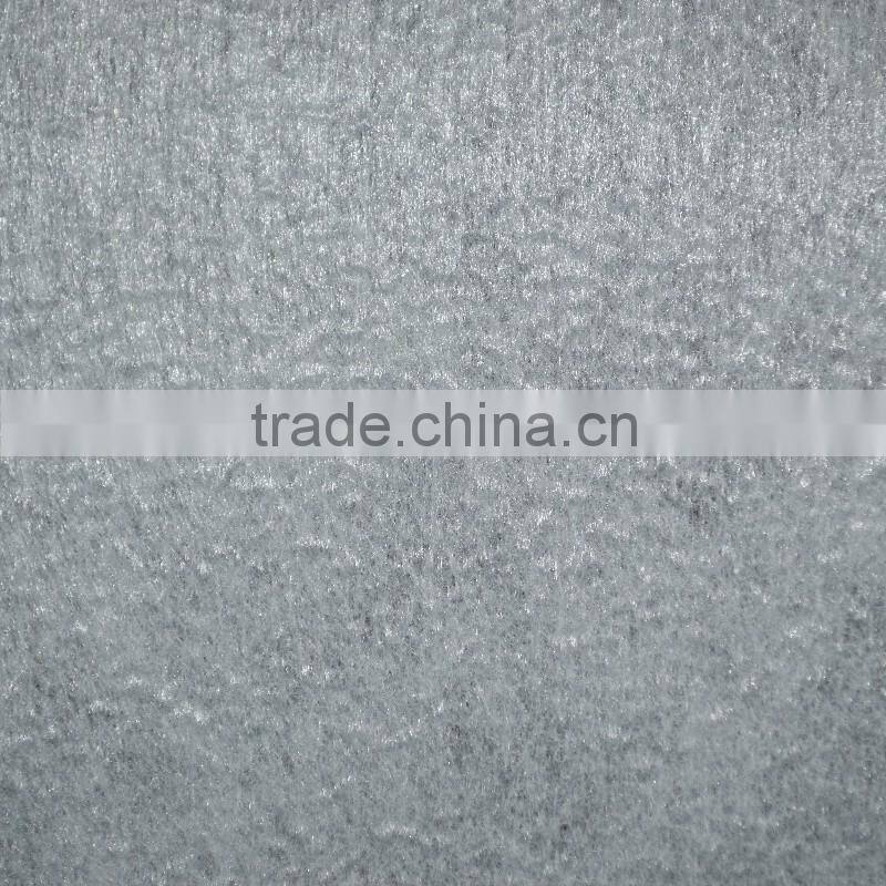 upholstery leather with brushed backing fabric