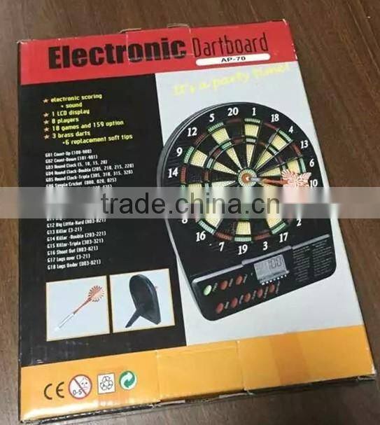 Hot selling Ningbo Wewin electronic dart board game cheapest price