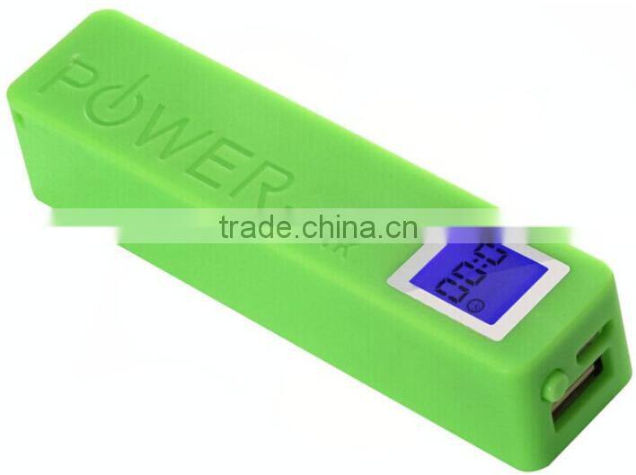 smart lighting mobile charger gift power bank with LCD display