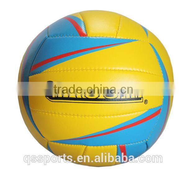 Machine-sewing PVC colorful volleyball
