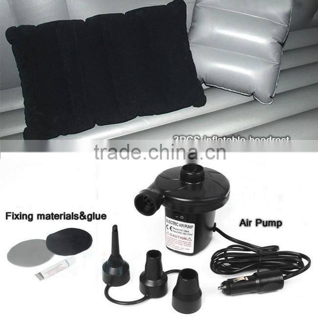 Inflatable car back seat air mattress , inflatable backseat car bed , air mattress for car