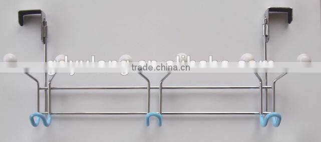 Fashion metal over the door clothes hanging hook