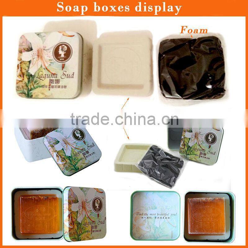 high quality custom rectangle soap tin