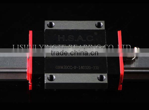 CNC parts linear block linear guide rail supplied by factory in china with hot sale
