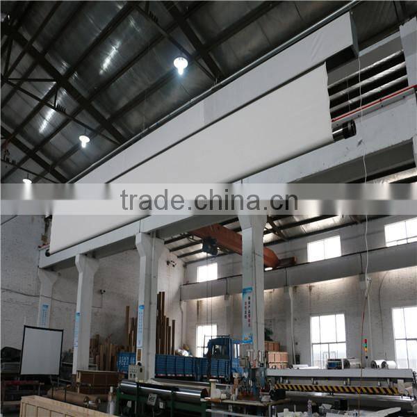 300" 16 9 motorized projector screen for stage
