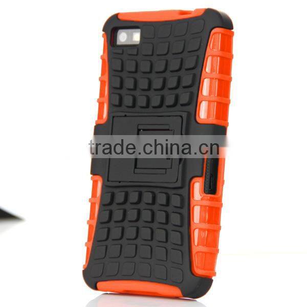Original design new brand hot selling Tough hard Shockproof Armor Cover case rugged heavy duty Case Dual Layer for Blackberry