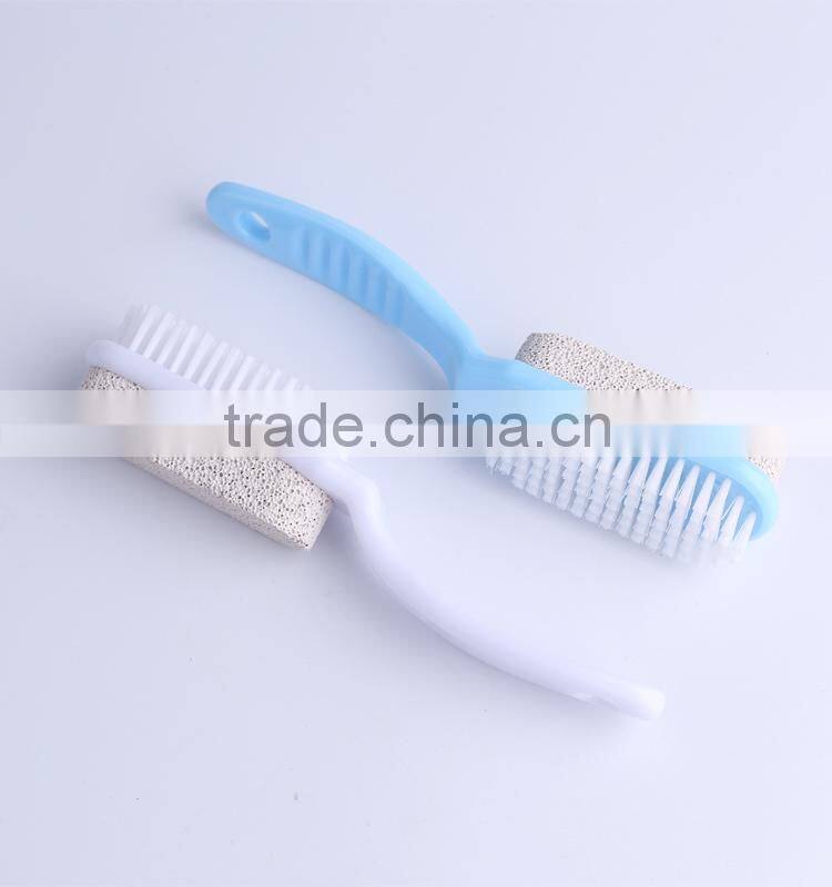 Pedi foot file and foot cleaning brush
