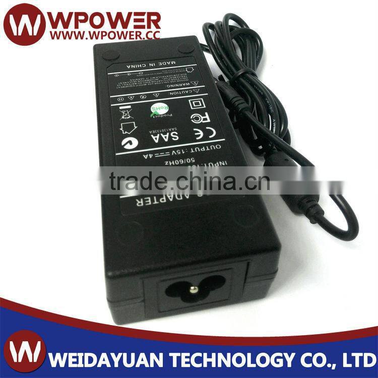 60W power adapter 15V 4A