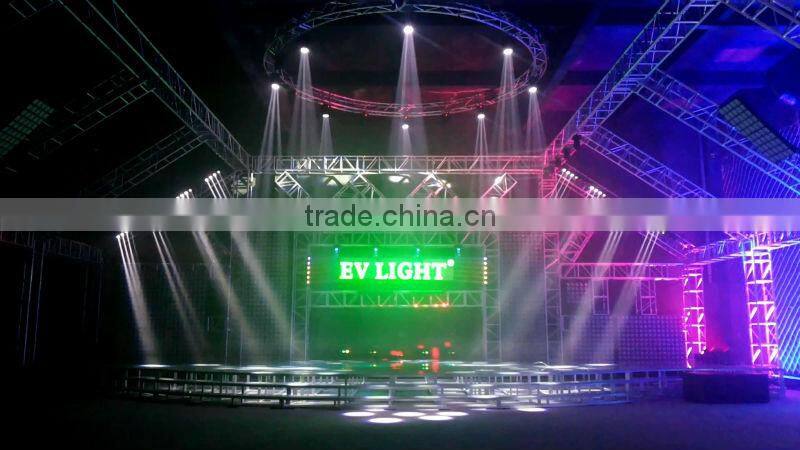 12*10W RGBW 4in1 Cree LED beam moving head light