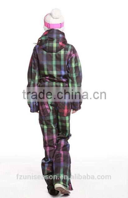 Uniseason lady one piece ski racing suit