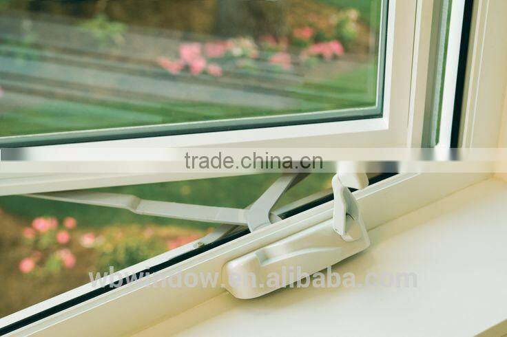High quality LG Hausys brand PVC/UPVC crank open windows,PVC/UPVC windows and doors
