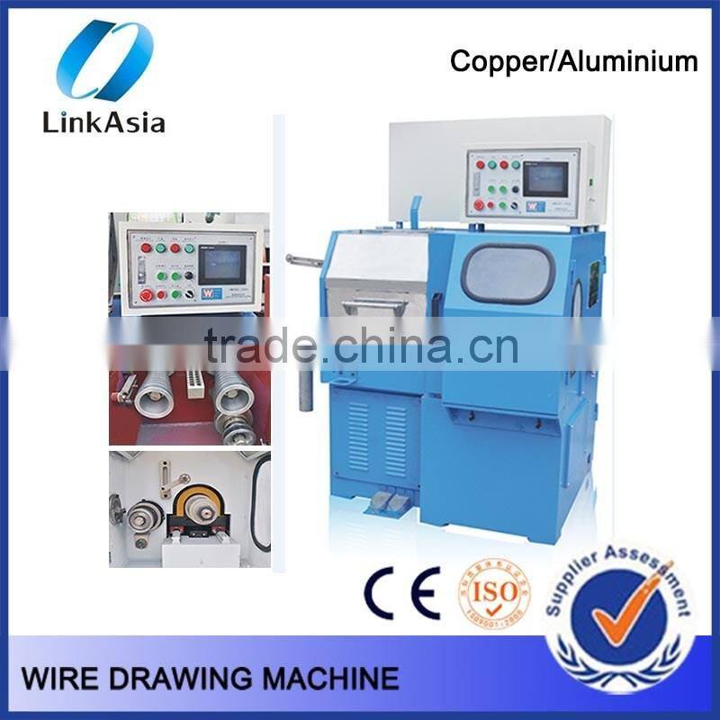 Low power combined wire drawing machine