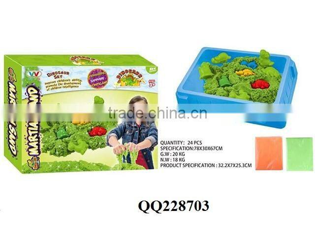 500G Kids DIY magic sand with 1pcs sand tray+5pcs sand mold,kids toys sand, magic toy sand