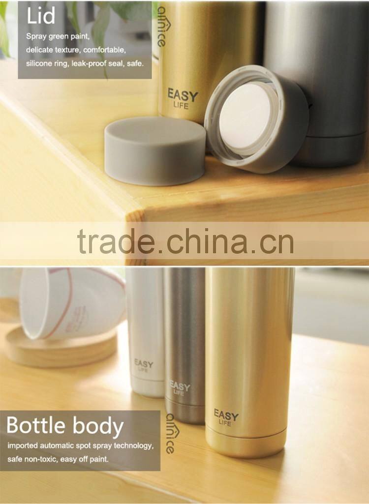 wholesale gift steel water bottle/stainless steel vacuum bottles/thermos bottle/water bottle
