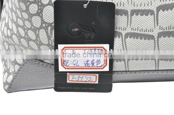 2012 new design Europe style croco skin leather bag laieds handbags fashion!