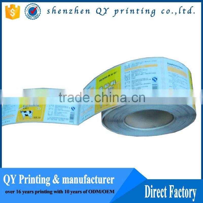 custom printed heat resistant roll sticker.adhesive vinyl labels