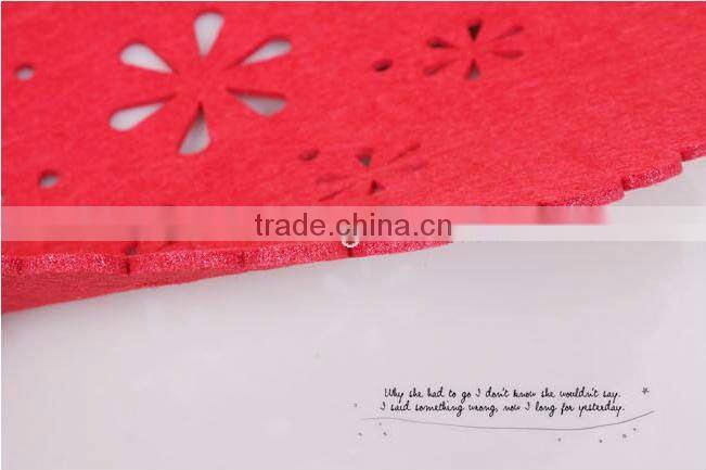 Christmas home decoration Felt coasters