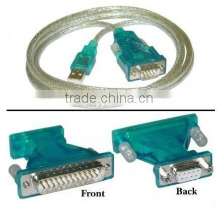 USB RS232 DB9 or DB25 Pin Cable