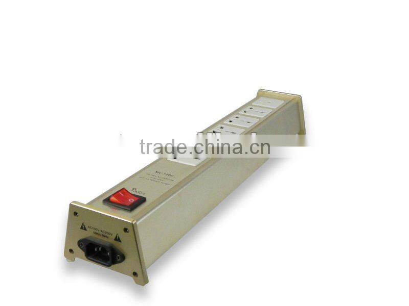 YAQIN ML-1200 6 way High Grade Universal Power Filter Sockets