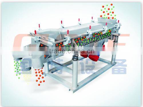 china supplier Weifang GUOTE Linear Vibrating Screen for classifiting the different sizes