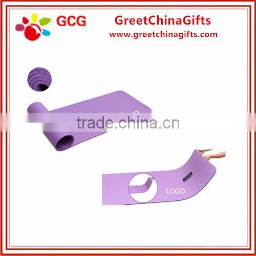 High quality NBR light weight eco-friendly yoga mat with bag