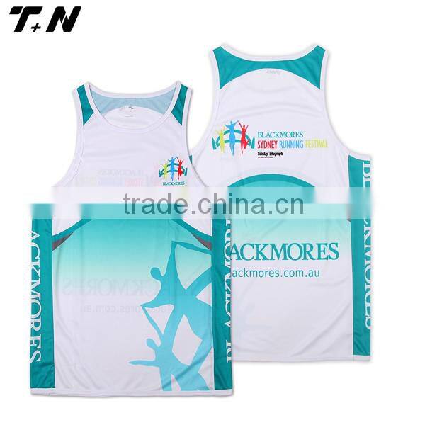 custom sublimated dri fit training singlet for wholesale