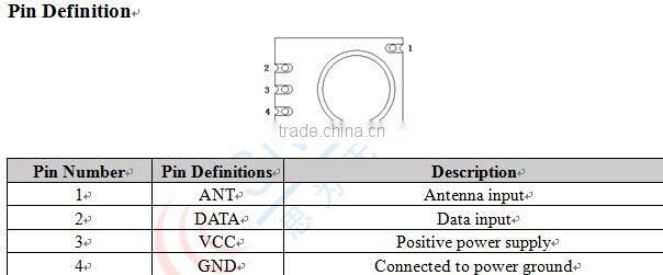 STX888 - low cost 433mhz rf wireless ASK Transmitter Module