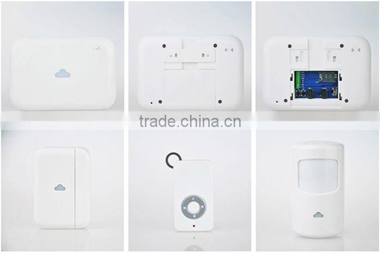 Smart home anti-theft alarm system with app control