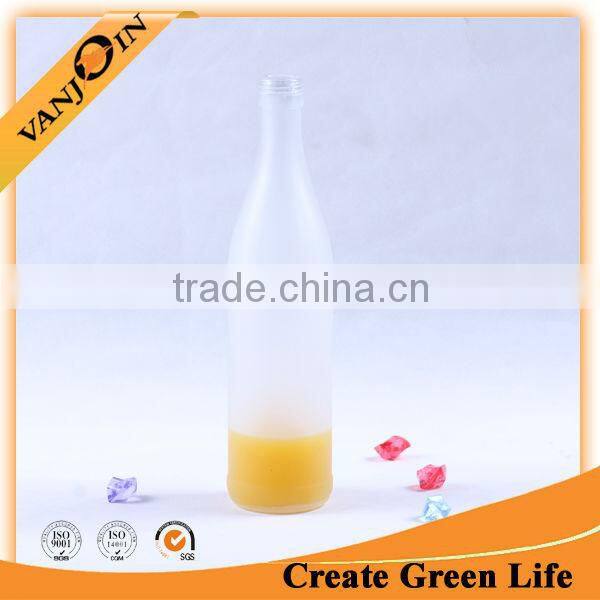 Custom clear glass bottles for vodka