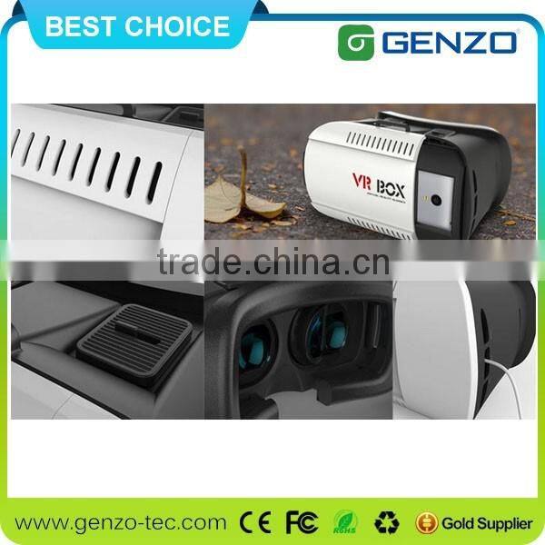 Cheap promotion cardboard box 3d vr glasses For 4~6 inch Smartphones