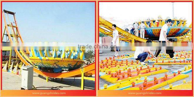 Thrilling large amusement park equipment Flying UFO rides