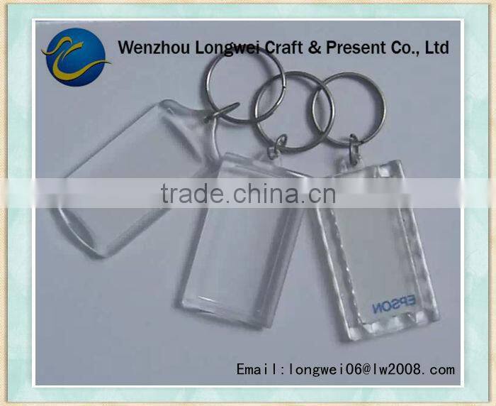 all types of acrylic keychain ring/crystal horse keychain