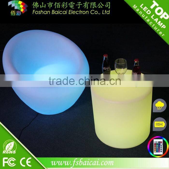 RGB color changing led lounge furniture /Led sofa/sectional sofa